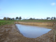 bassin de décantation triangulaire